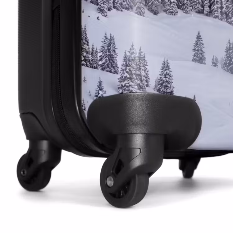 Suitcase - Mountain - Snow - Winter - Nature - White — 7