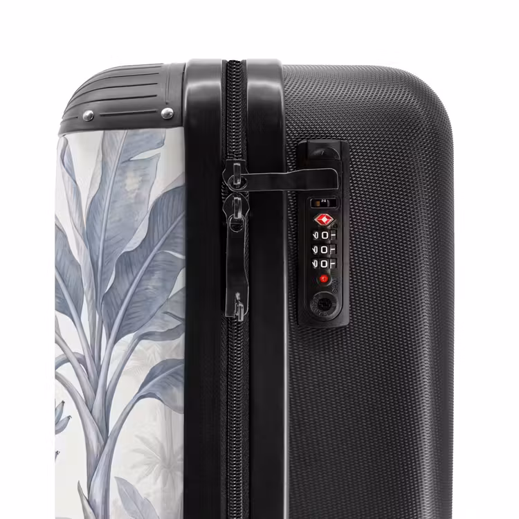 Suitcase - Nature - Bird - Jungle - Illustration - Blue — 6