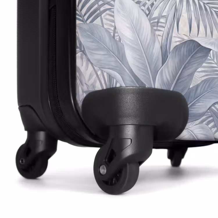 Suitcase - Nature - Bird - Jungle - Illustration - Blue — 7