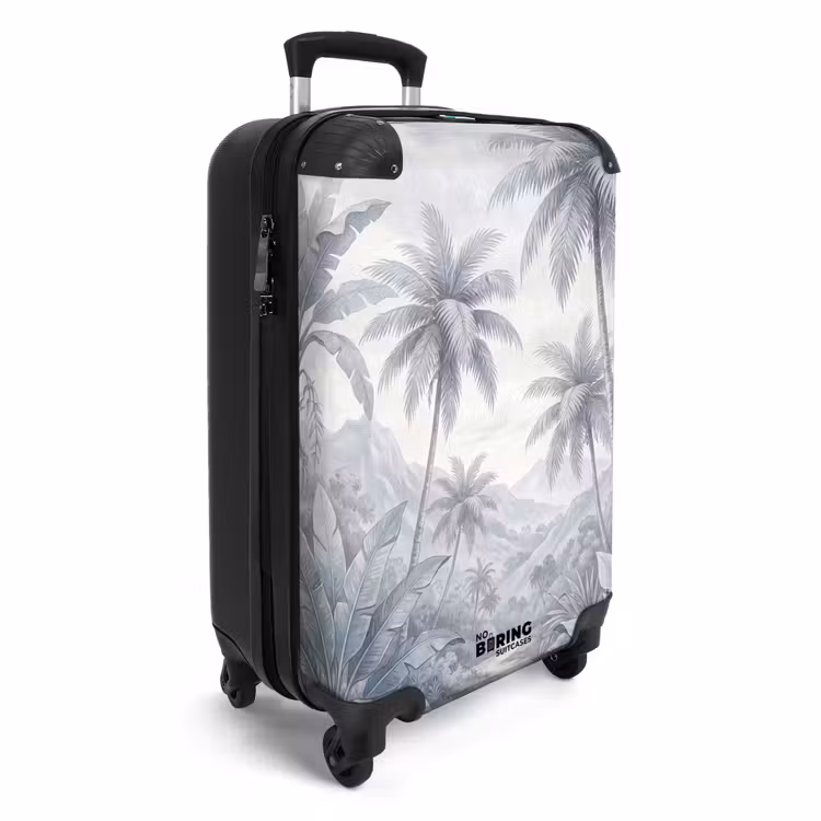 Suitcase - Nature - Tree - Tropical - Landscape - Blue — 2