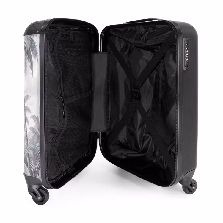 Suitcase - Nature - Tree - Tropical - Landscape - Blue — 5