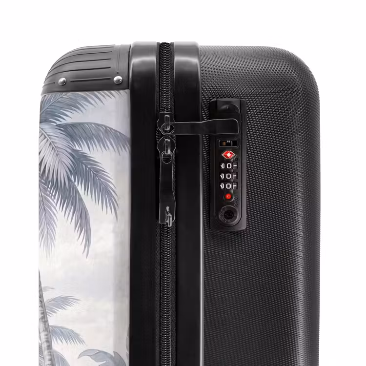 Suitcase - Nature - Tree - Tropical - Landscape - Blue — 6