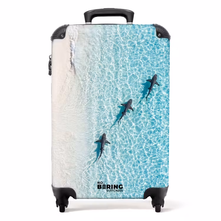 Suitcase - Ocean - Beach - Turquoise - Nature — 1