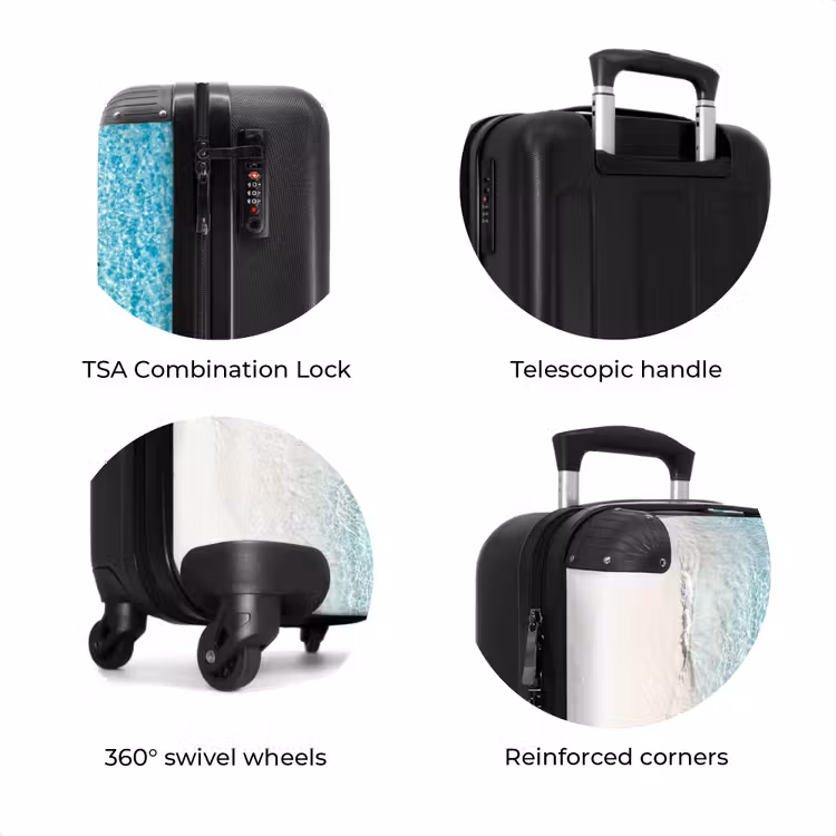 Suitcase - Ocean - Beach - Turquoise - Nature — 8