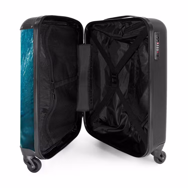 Suitcase - Ocean - Waves - Beach - Nature - Blue — 5