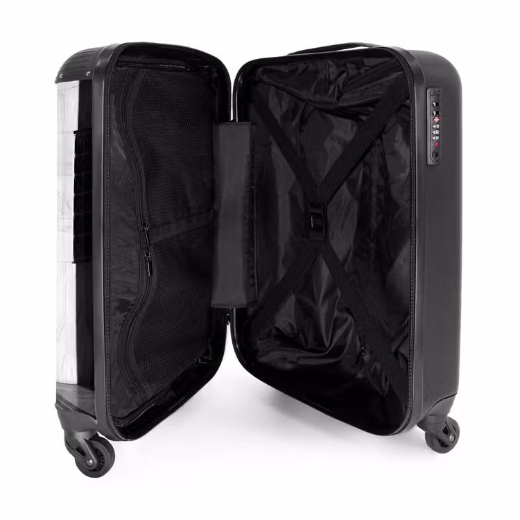 Suitcase - People - Shadow - Dance - Black and White - Love — 5
