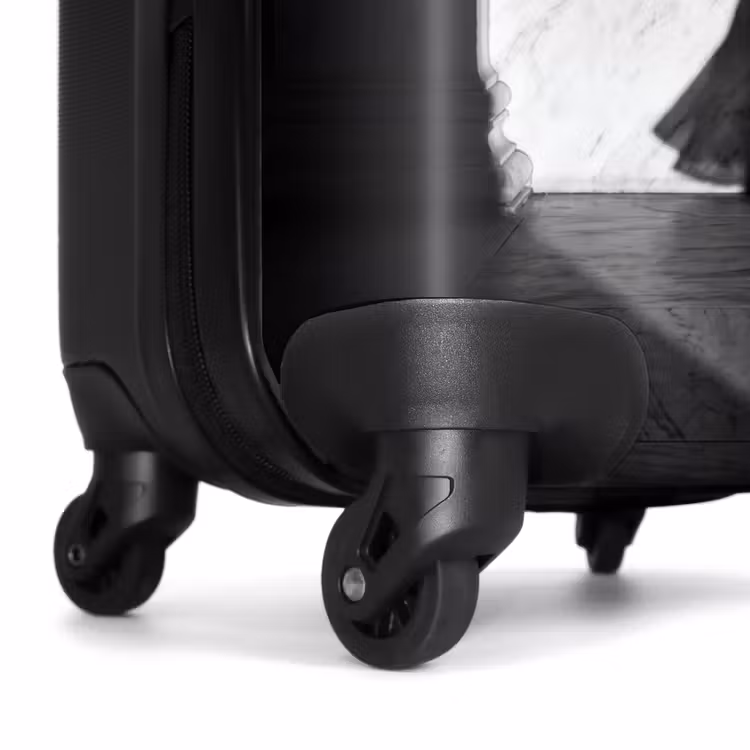 Suitcase - People - Shadow - Dance - Black and White - Love — 7