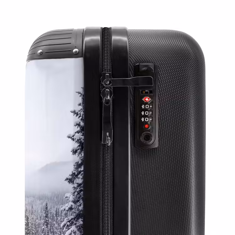 Suitcase - River - Frozen - Landscape - Winter — 6
