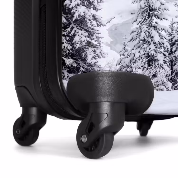 Suitcase - River - Frozen - Landscape - Winter — 7