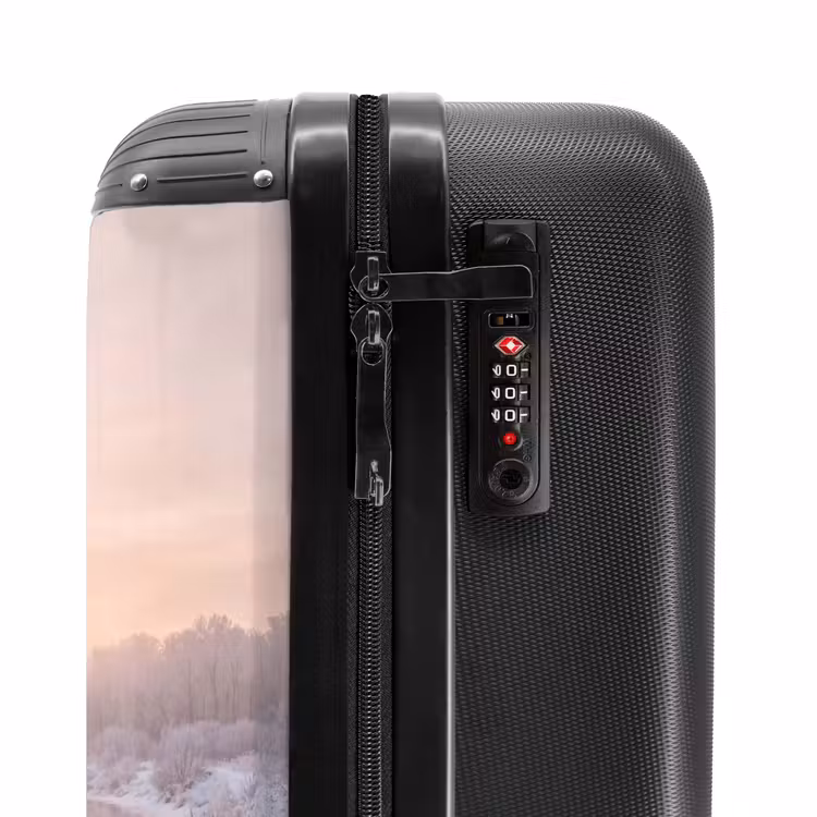 Suitcase - River - Winter - Landscape - Snow - Sunrise — 6