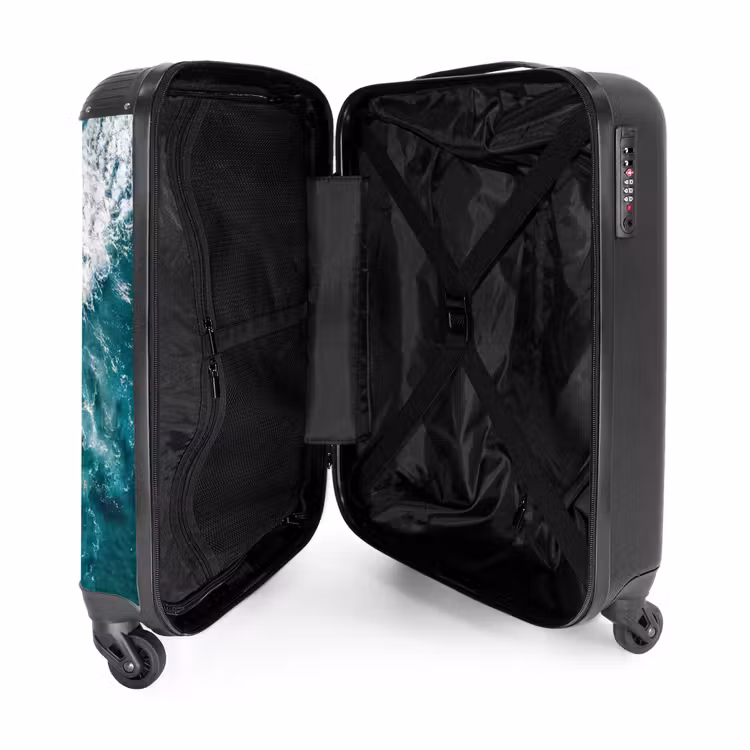 Suitcase - Sea - Beach - Waves - Nature - Blue — 5