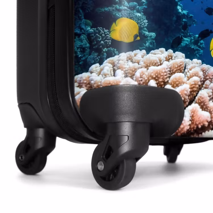 Suitcase - Sea - Coral Reef - Nature - Lively - Blue — 7