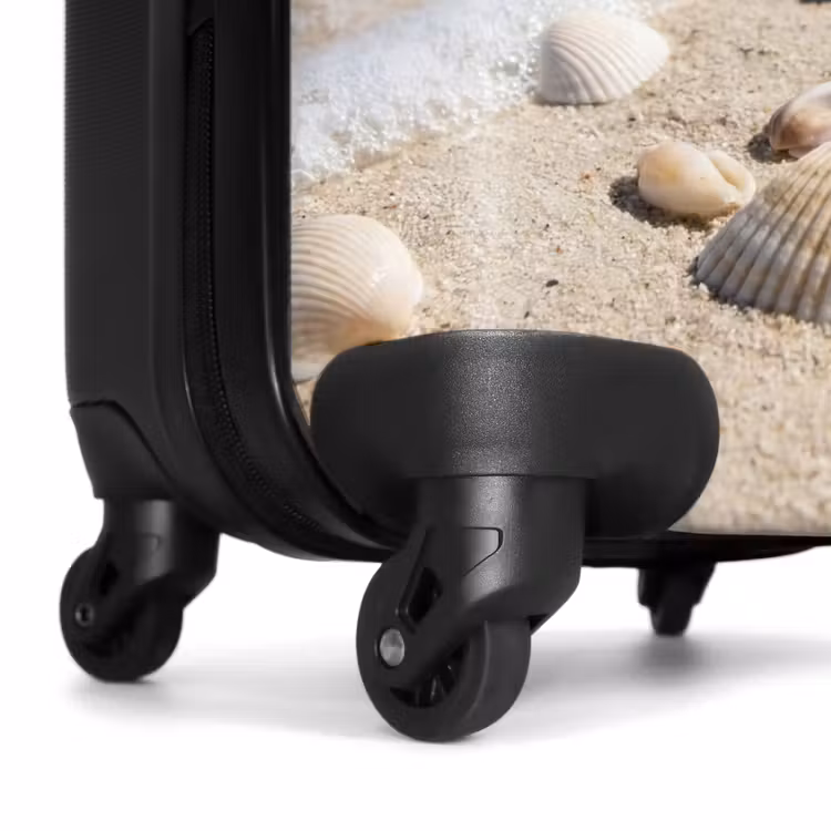 Suitcase - Seashells - Beach - Nature - Beige — 7