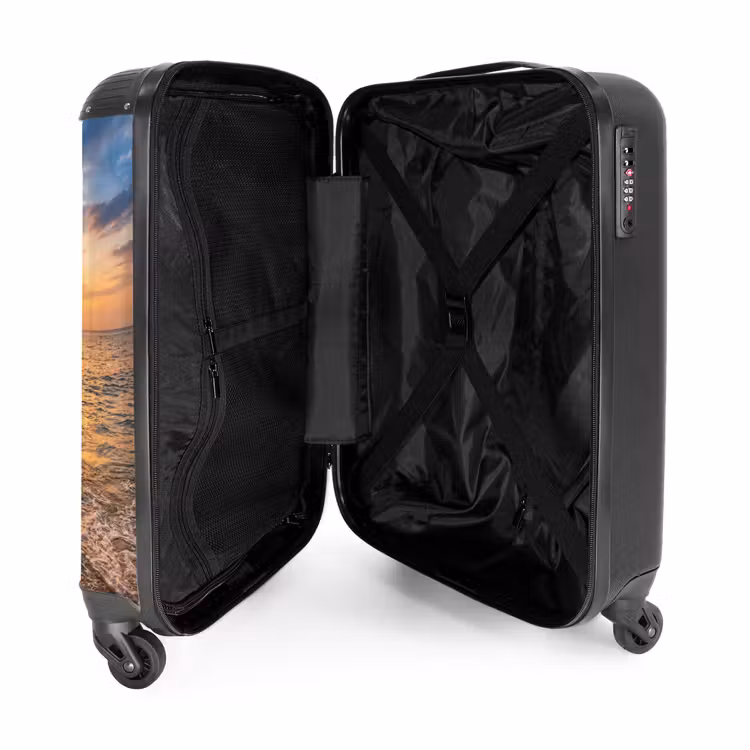 Suitcase - Swing - Beach - Sunset - Nature - Orange — 5