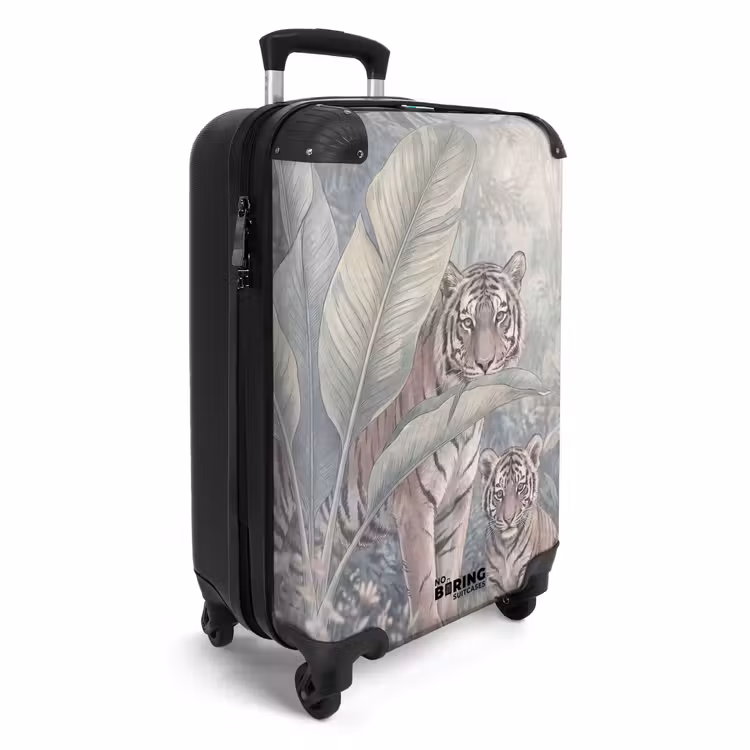 Suitcase - Tiger - Cub - Jungle - Illustration - Animals — 2