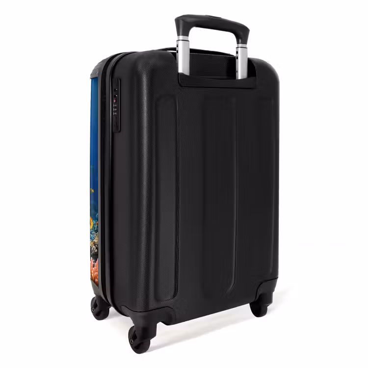 Suitcase - Turtle - Coral Reef - Ocean - Animals - Blue — 4