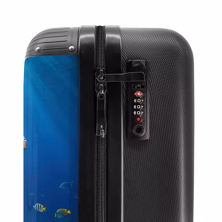 Suitcase - Turtle - Coral Reef - Ocean - Animals - Blue — 6