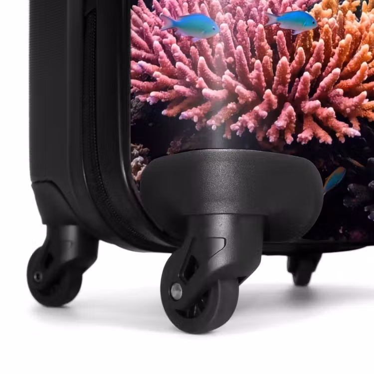Suitcase - Turtle - Coral Reef - Ocean - Animals - Blue — 7