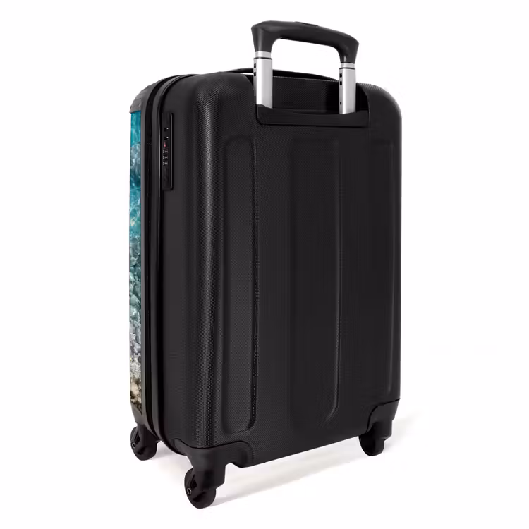 Suitcase - Water - Pebbles - Nature - Lively - Turquoise — 4