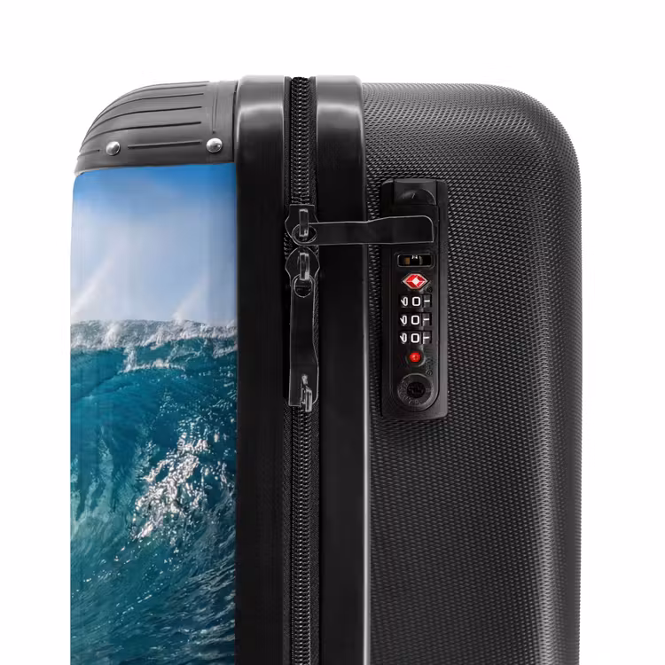 Suitcase - Wave - Ocean - Breaking - Water - Blue — 6