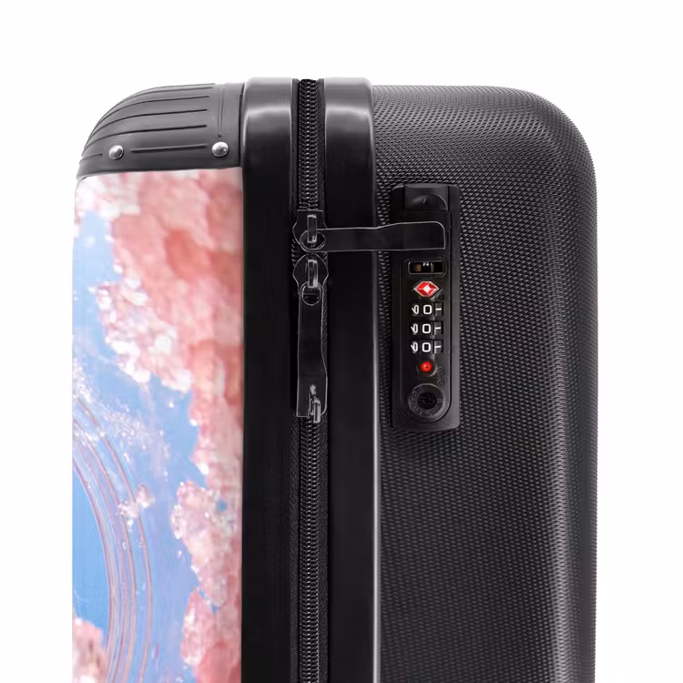 Suitcase - Woman - Drink - Summer - Pink - Blue — 6