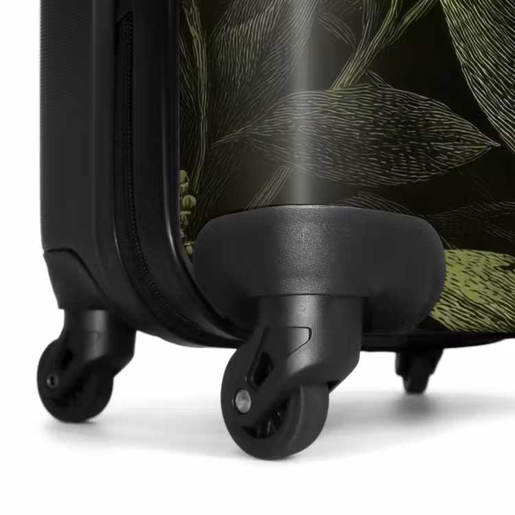 Suitcase - Classic - Dark - Botanical - Plants — 7