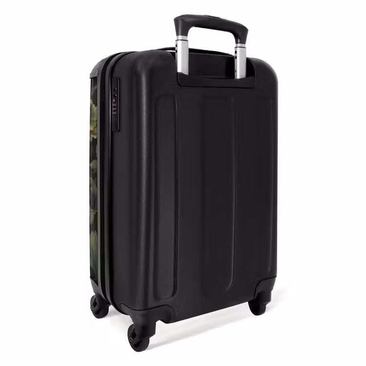 Suitcase - Dark - Green - Gold - Botanical — 4