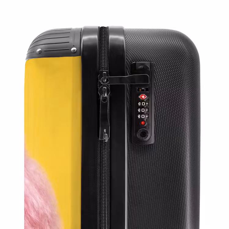 Suitcase - Dog - Chewing Gum - Animals - Modern - Pink — 6