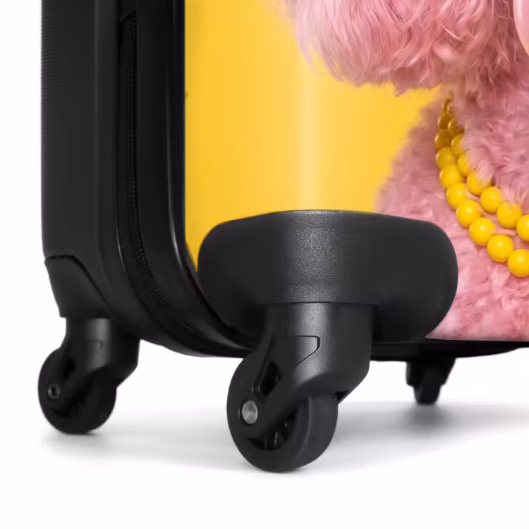 Suitcase - Dog - Chewing Gum - Animals - Modern - Pink — 7