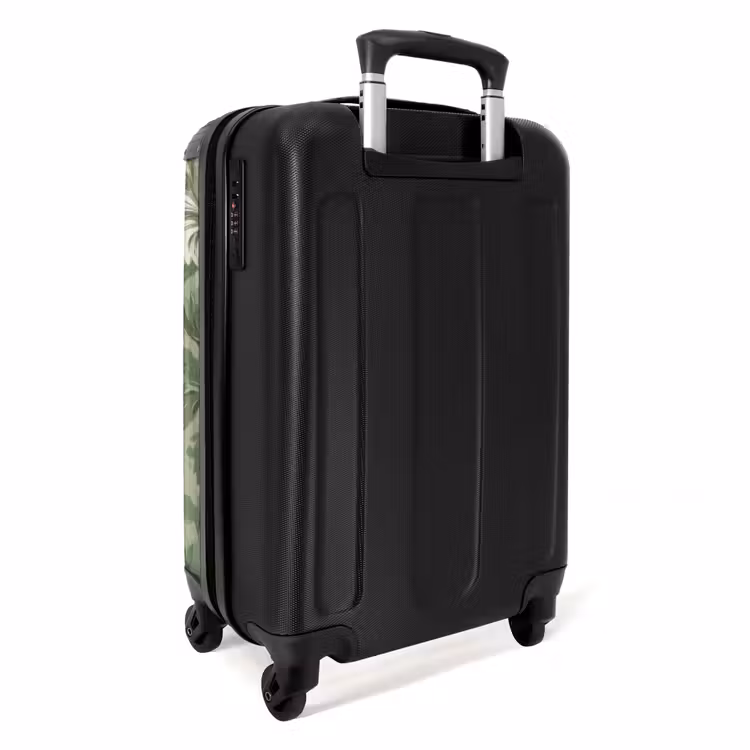 Suitcase - Elegant - Light Green - Plants - Pattern - Fitted — 4