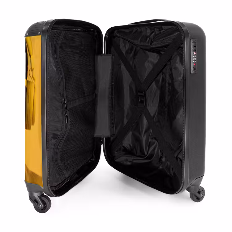 Suitcase - Man - Bubblegum - Portrait - Yellow - Modern — 5