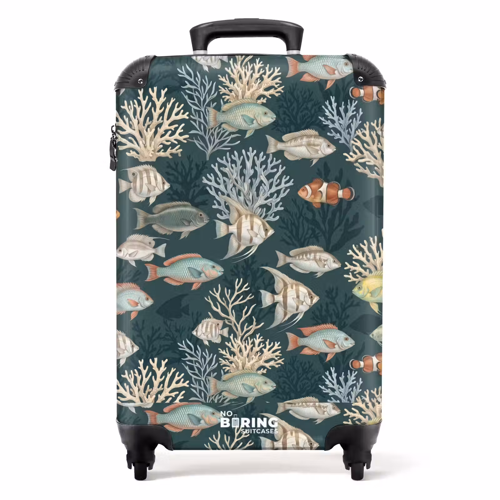 Suitcase - Fish - Coral - Underwater - Illustration — 1