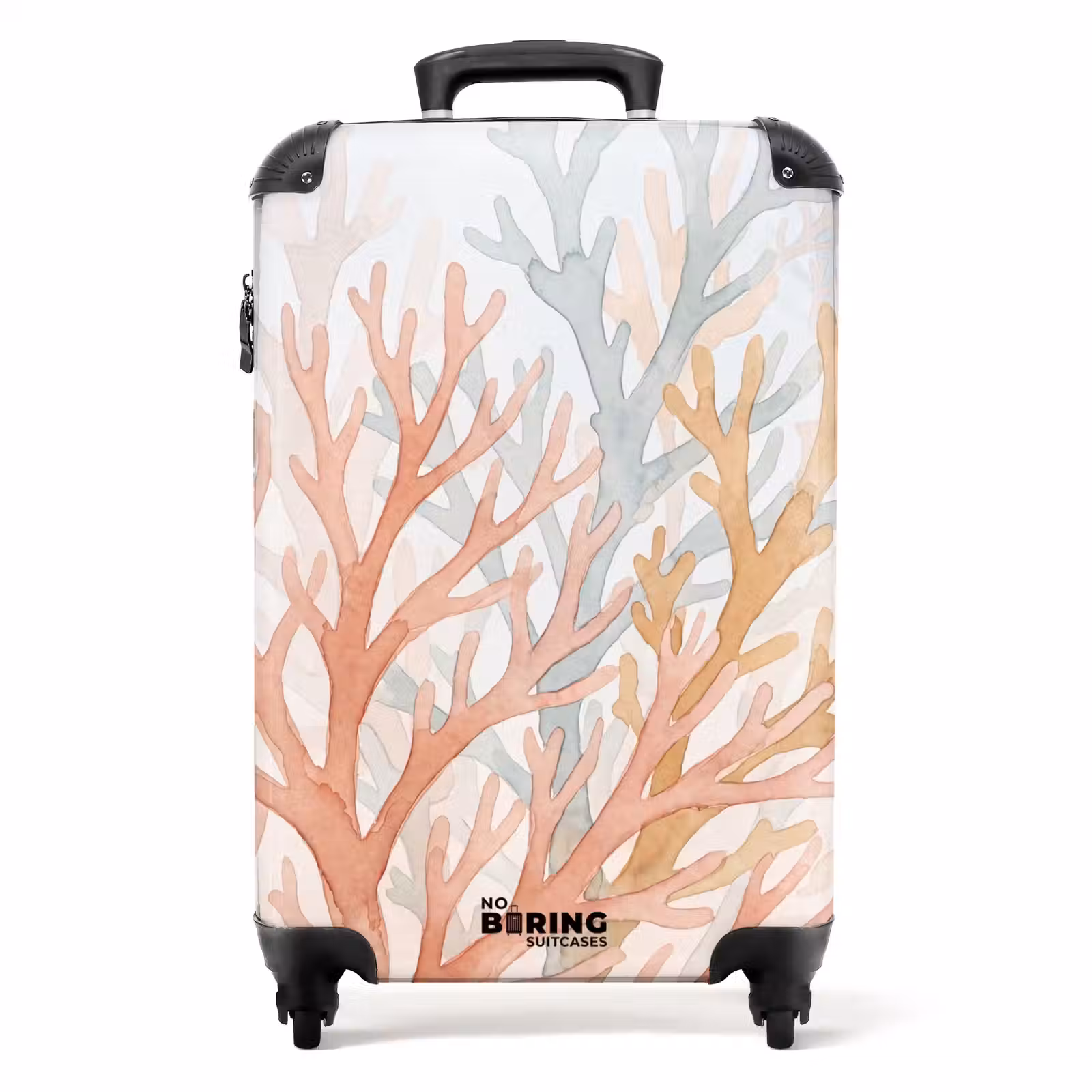 Suitcase - Nature - Abstract - Watercolor - Organic - Warm — 1