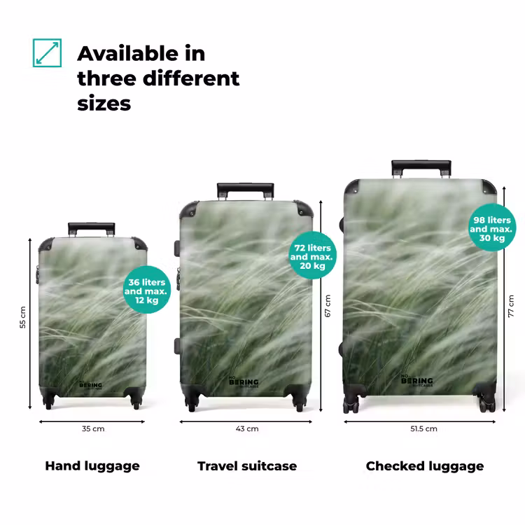 Suitcase - Grass - Blurry - Nature - Green - Soft — 3