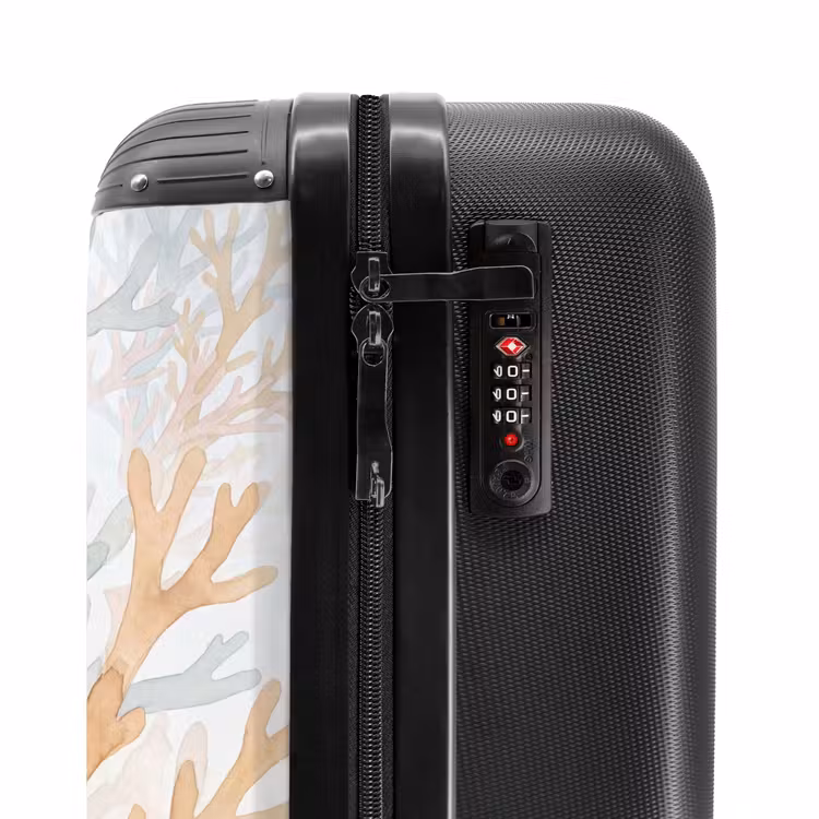 Suitcase - Nature - Abstract - Watercolor - Organic - Warm — 6