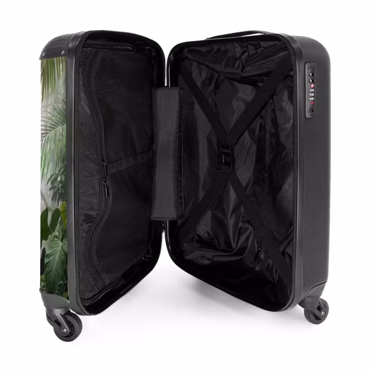 Suitcase - Nature - Jungle - Fog - Tropical - Green — 5