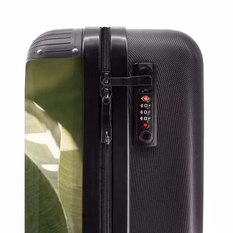 Suitcase - Nature - Leaves - Green - Tropical - Detail — 6