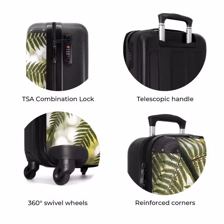 Suitcase - Plant - Leaf - Nature - Green - Detail — 8