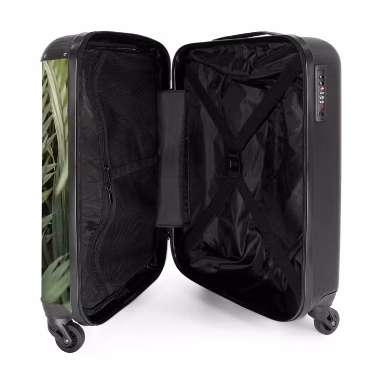 Suitcase - Plant - Palm Leaves - Nature - Green — 5