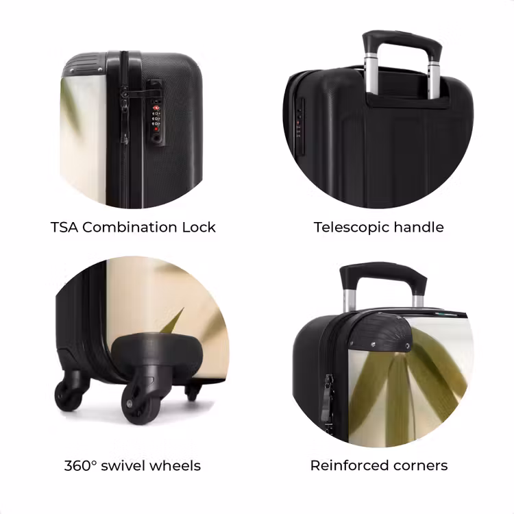 Suitcase - Plants - Leaves - Nature - Green — 8