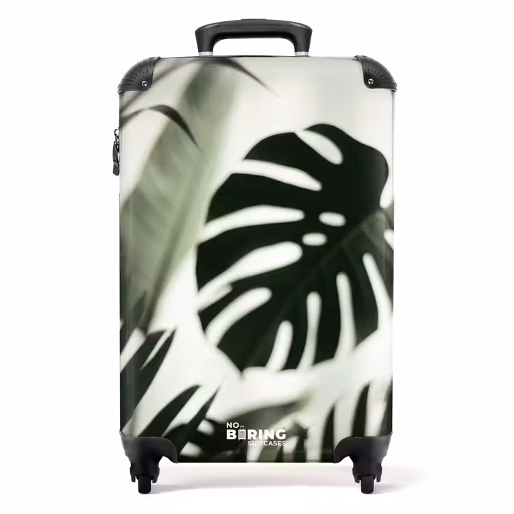 Suitcase - Plants - Leaves - Nature - Minimalist - Green — 1