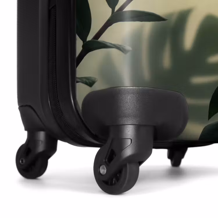 Suitcase - Plants - Leaves - Shadows - Green - Modern — 7