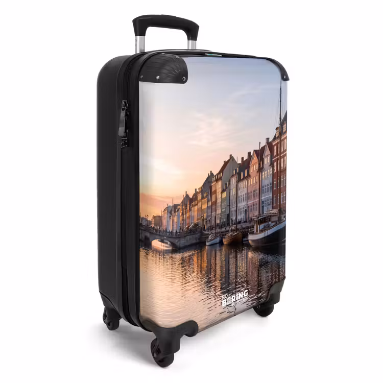 Suitcase - City - Canal - Sunset - Classic - Colorful — 2