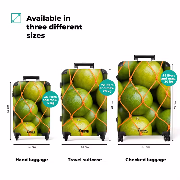 Suitcase - Food - Fresh - Green - Market — 3