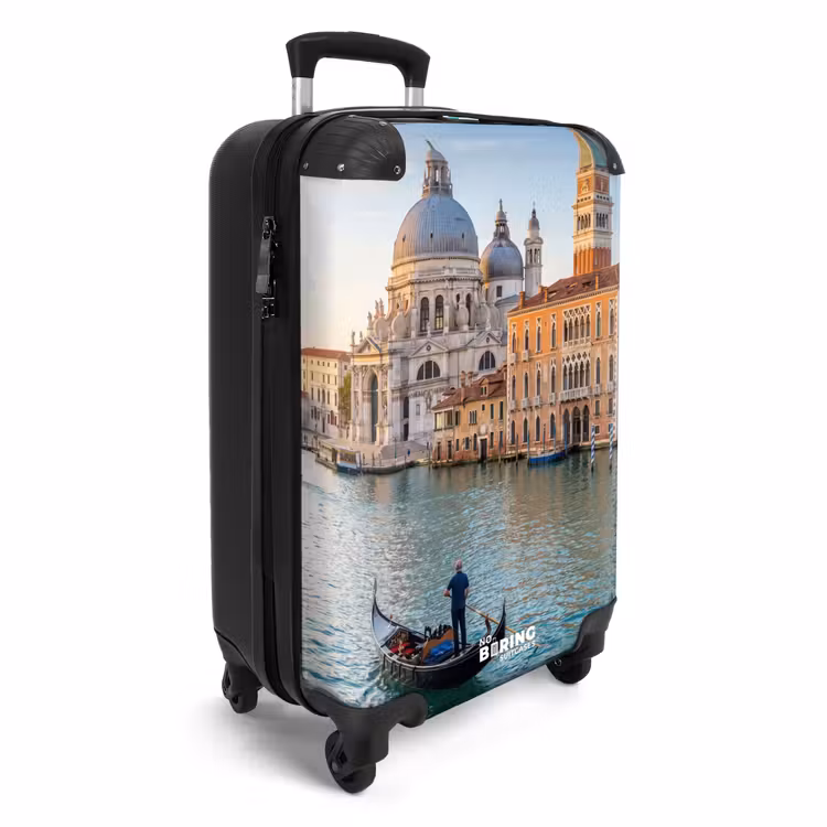 Suitcase - Gondola - Venice - Canal - Cityscape - Evening Light — 2