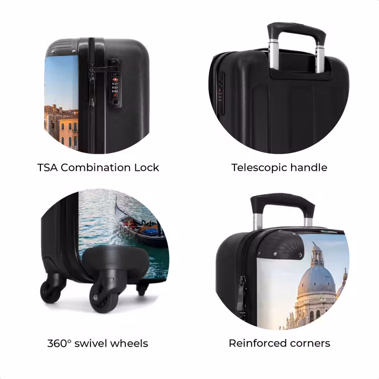 Suitcase - Gondola - Venice - Canal - Cityscape - Evening Light — 8