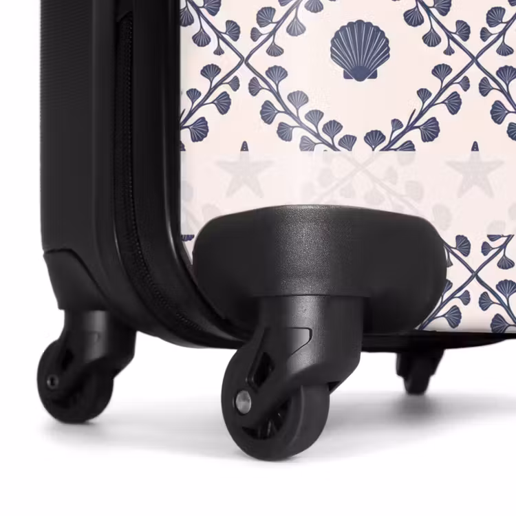 Suitcase - Sea - Crab - Starfish - Pattern - Blue — 7