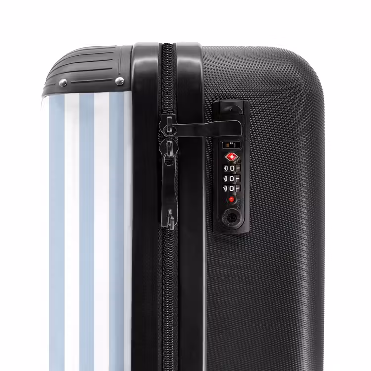 Suitcase - Shell - Ocean - Coast - Blue - Illustration — 6