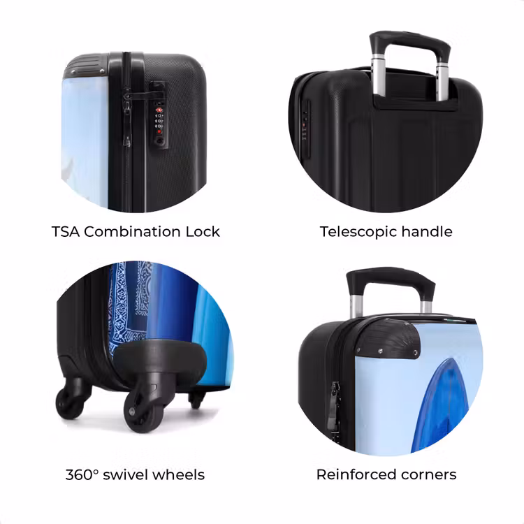 Suitcase - Surfboard - Beach - Summer - Blue - Water — 8