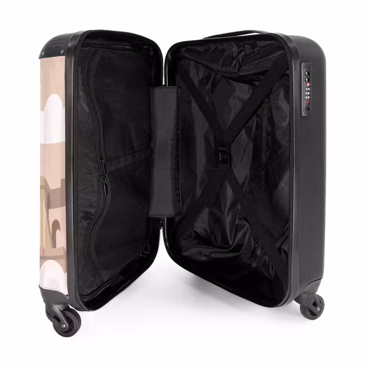Suitcase - Colosseum - Sunrise - Rome - Architecture - Beige — 5